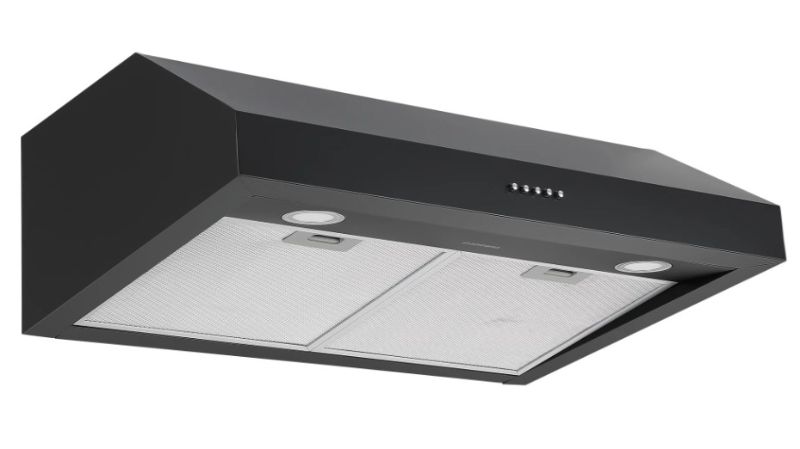 Photo 1 of Ancona 30" Ducted Under Cabinet Range Hood in Matte Black