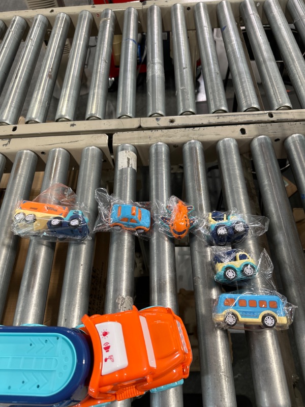 Photo 1 of Toddler Toys Car for Boys: Kids Toys for 1 2 3 4 5 Year Old Boys Girls Boy Toys 7 in 1 Carrier Vehicle Toy Trucks Baby Toys 12-18 Months Party Christmas Birthday Gifts for Boys Toddler Toys Age 2-4