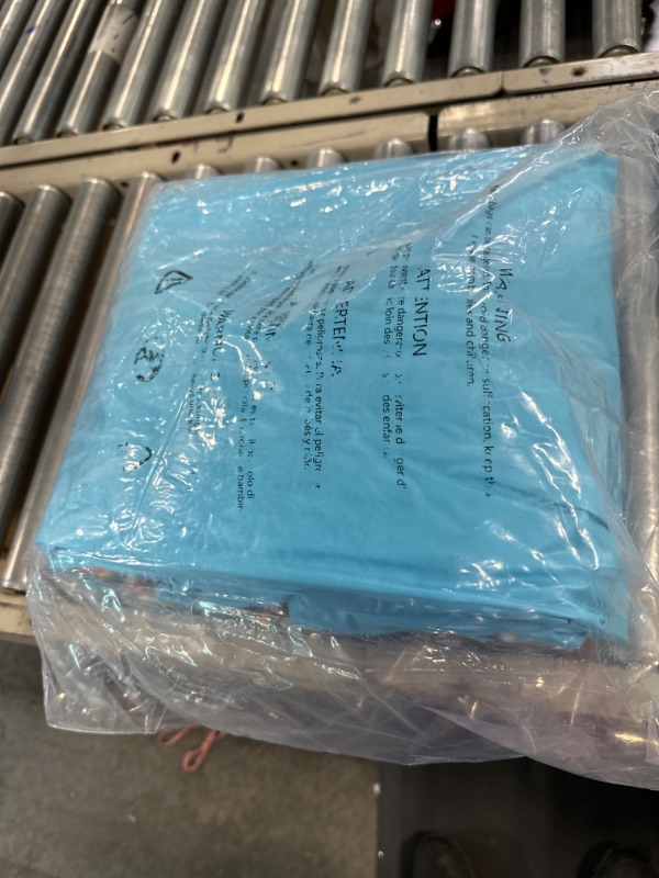 Photo 1 of Inflatable Swimming Pool with Built-in Air Pump (Patterned, Large, 120" x 72.8" x 23.6") - for Kids & Adults - Includes Repair Kit - Self Inflating Blow Up - Family & Kiddie Pool Patterned Large