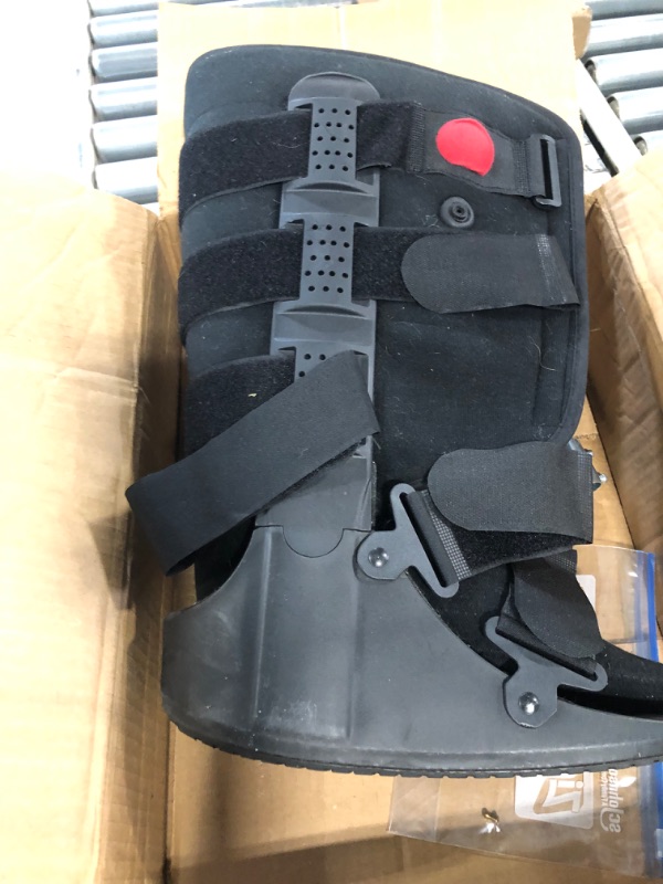 Photo 1 of Brace Direct Air CAM Walker Fracture Orthopedic Boot Short - Complete Medical Recovery, Protection, Healing and Boot - Toe Foot or Ankle Injuries, Fractures, Sprains