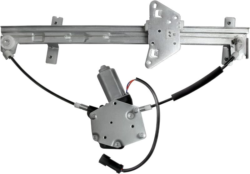 Photo 1 of BOXI Rear Left Driver Side Power Window Regulator with Motor for DOD-ge Dakota Quad Cab 2000 2001 2002 2003 2004 / DOD-ge Durango 1998 1999 2000 2001 2002...
