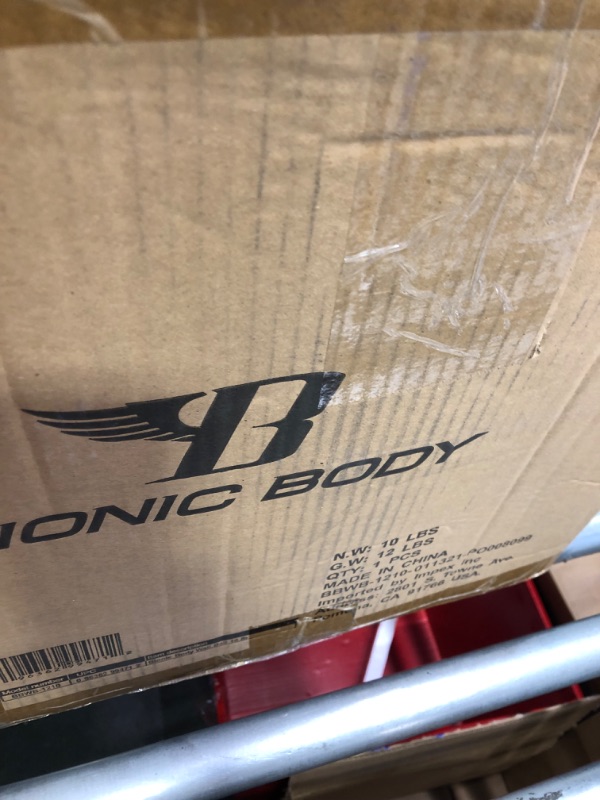 Photo 1 of Bionic Body Soft Medicine Ball Weighted Slam Wall Ball for Cardio Workout and Core Training – Ideal for Squat, Lunge, and Partner Toss 10LB