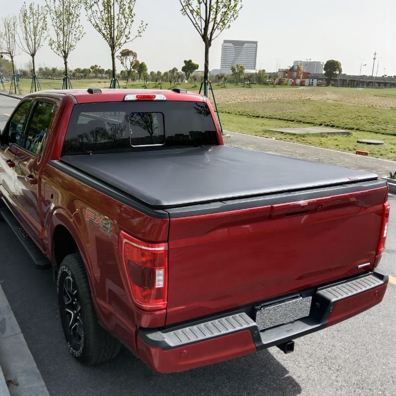 Photo 1 of KSCPRO Truck Bed Tonneau Cover Soft Roll Up Fits 2002-2018 Dodge Ram 1500; 2019-2023 1500 Classic;2003-2023 Ram 2500 3500 6'4'' Bed, Fleetside (Does Not Fit with Multi-Function Tailgate and Rambox) 6.4ft Bed (2002-2018; 2019-2023 Classic)