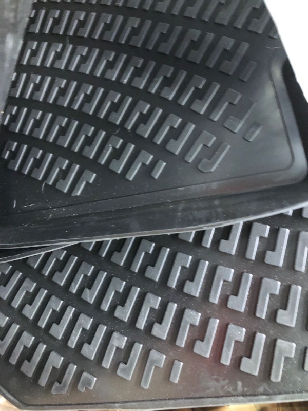 Photo 4 of Croc Liner Floor Mats Front and Rear All Weather Custom Fit Floor Liner Compatible with Lincoln Corsair (2020-2023) (Non-Hybrid)