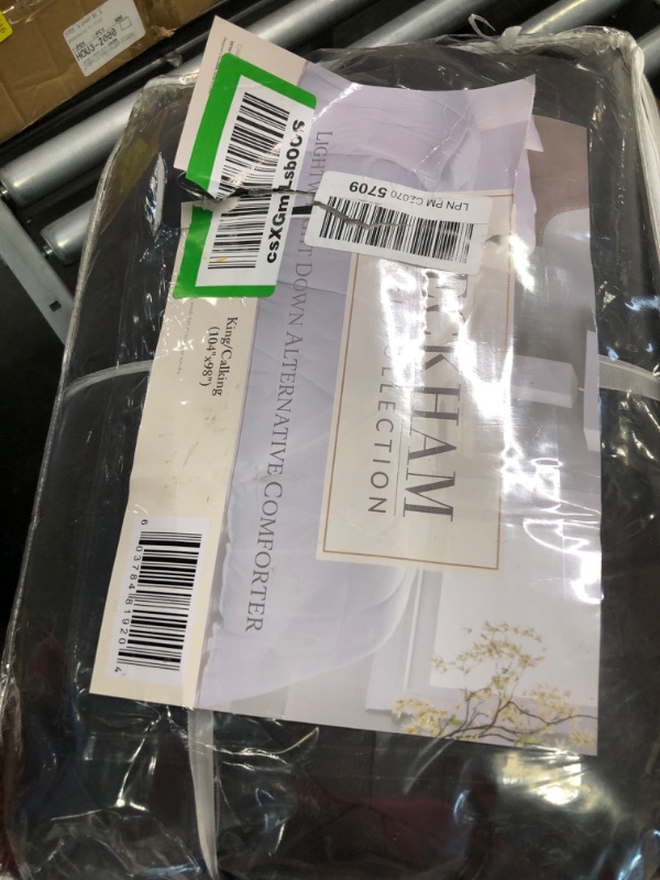 Photo 1 of Beckham Hotel Collection King/Cal King Size Comforter - 1600 Series Down Alternative Home Bedding & Duvet Insert -Brown King/Cal King Brown