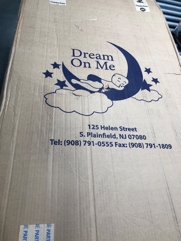 Photo 1 of Dream On Me Honeycomb Orthopedic Firm Fiber Standard Baby Crib Mattress | Greenguard Gold certified | 10 Year warranty | 5” Fiber Core Optimum Support | Infant and Toddler Mattress | Waterproof Cover