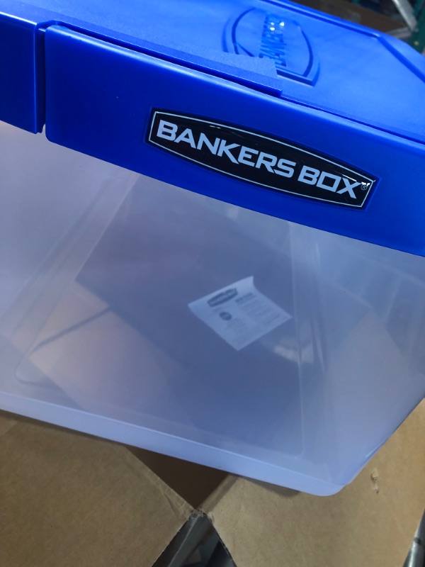 Photo 5 of Bankers Box Heavy Duty 20" Plastic Letter File Box
