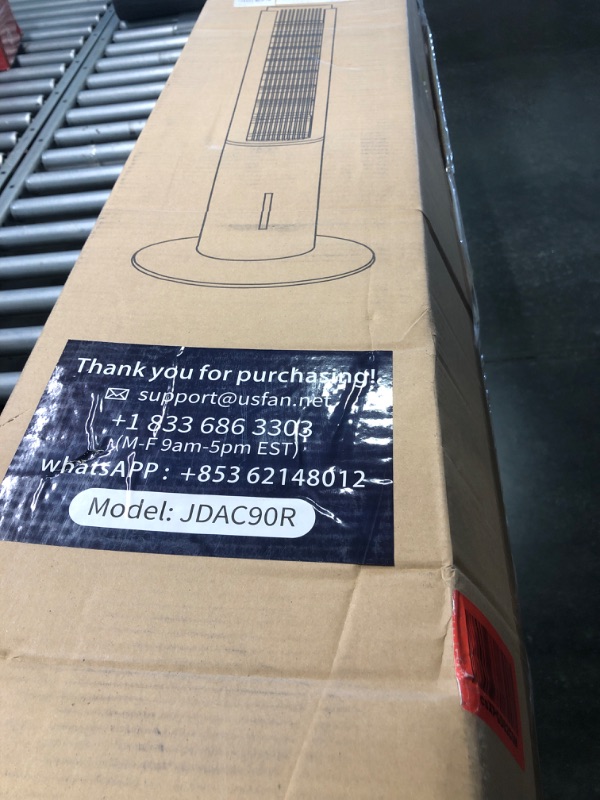 Photo 1 of 42-INCH Evaporative Air Cooler, SKYICE Windowless Portable Air Conditioner for Room w/ 3 Speeds & 4 Modes, Remote, 70°Oscillation & 12H Timer, Freestanding Personal Swamp Cooler Indoor Office Garage