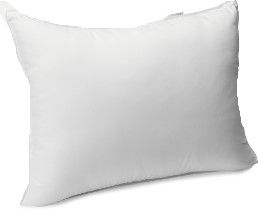 Photo 1 of Amazon Basics Down Alternative Bed Pillows, Medium Density for Back and Side Sleepers - Standard, ,white Standard Medium Pillow 