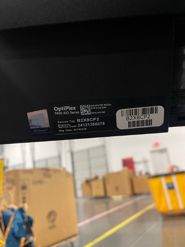 Photo 5 of ***NO POWER CORD*** DELL OptiPlex 7000 7450 23.8in (1920x1080) Full HD Business ALL-IN-ONE Desktop, Intel Quad-Core i5-6500, 8GB, 500GB, Wi-Fi, Keyboard & Mouse, Windows 10 Pro - Wrt til 2021 (Renewed)']