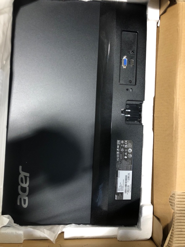 Photo 4 of Acer SB241Y Abi 23.8" Full HD (1920 x 1080) VA Zero-Frame Home Office Monitor | AMD FreeSync Technology | Ultra-Thin Stylish Design Vision Care | Low Blue Light | Tilt | HDMI & VGA Ports Monitor only 23.8-inch