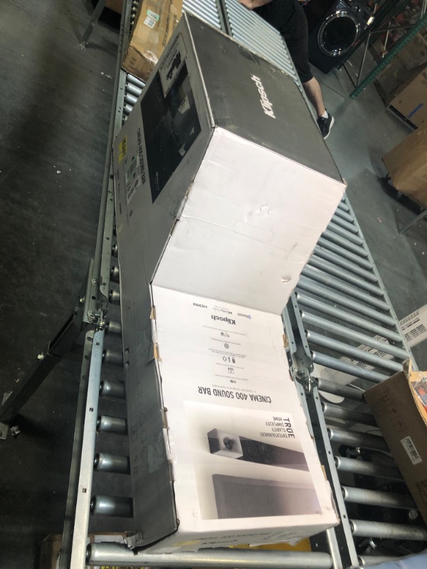 Photo 1 of Klipsch Cinema 400 Sound Bar + 8Inch Wireless Subwoofer with HDMIARC