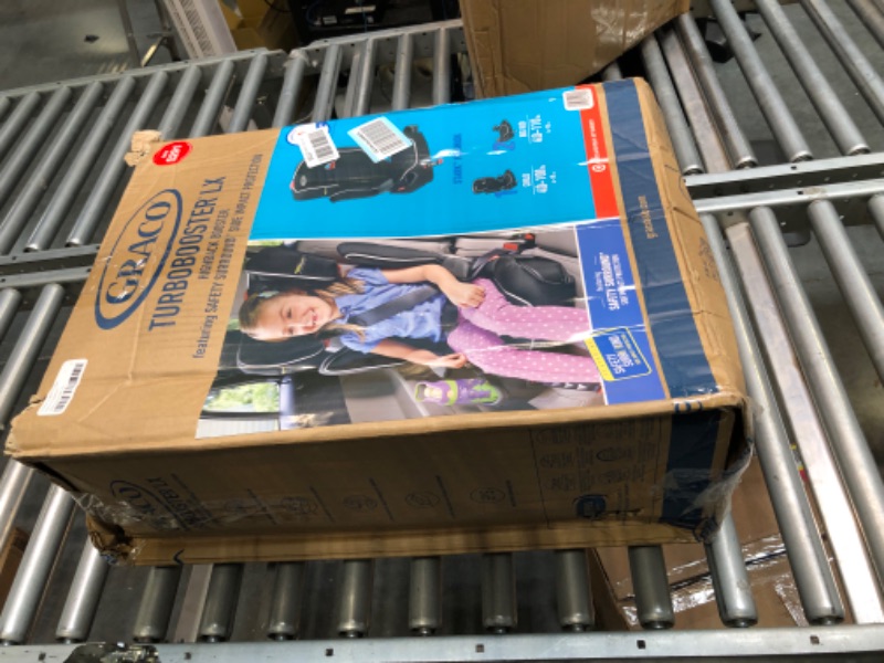 Photo 1 of Graco TurboBooster Highback LX Booster Car Seat with Safety Surround - Stark