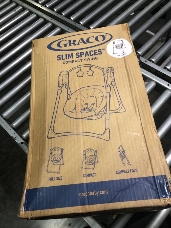 Photo 1 of Graco® Slim Spaces™ Compact Baby Swing, Reign