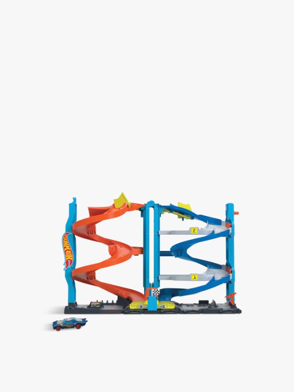 Photo 1 of Hot Wheels City Transforming Race Tower Playset - Multi-Color
