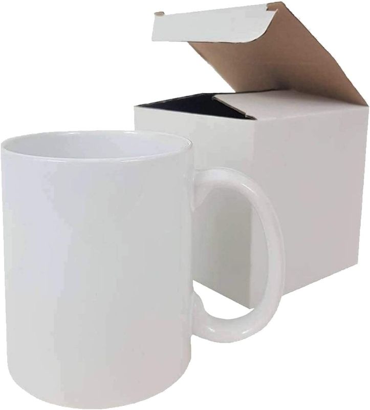 Photo 1 of TWISTED ENVY 11 oz Sublimation Blank Ceramic Coffee Mugs pack of 2 
