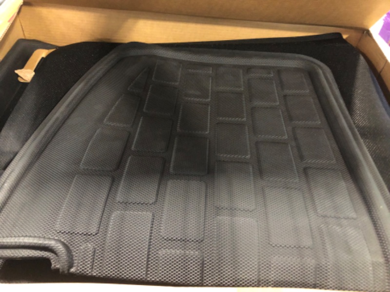 Photo 1 of BASENOR 7PCS Tesla Model S Floor Mats 3D Full Set Liners All-Weather Anti-Slip Waterproof Frunk & Trunk Mat Accessories for 2023 2022 2021 Model S Model S Set Mats