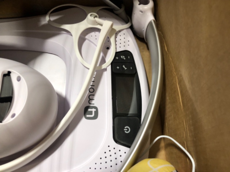 Photo 1 of 4moms mamaRoo 4 Multi-Motion Baby Swing + Safety Strap Fastener, Bluetooth Baby Swing with 5 Unique Motions, Cool Mesh Fabric, Dark Grey***BELIEVE TO BE NEW***