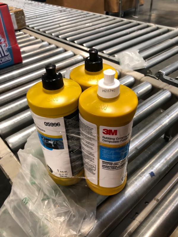 Photo 1 of 3M BUFFING & POLISHING Compound Hand Glaze Package, Silicone, 5973 5996 5990