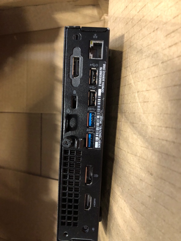 Photo 4 of Dell CFC5C OptiPlex 3050 Micro Form Factor Desktop Computer, Intel Core i5-7500T, 8GB DDR4, 256GB Solid State Drive, Windows 10 Pro (Renewed) Manufacturer Refurbished