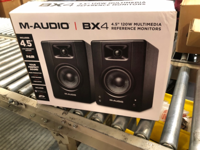 Photo 2 of M-Audio BX4 4.5-Inch Reference Studio Monitors (Pair)