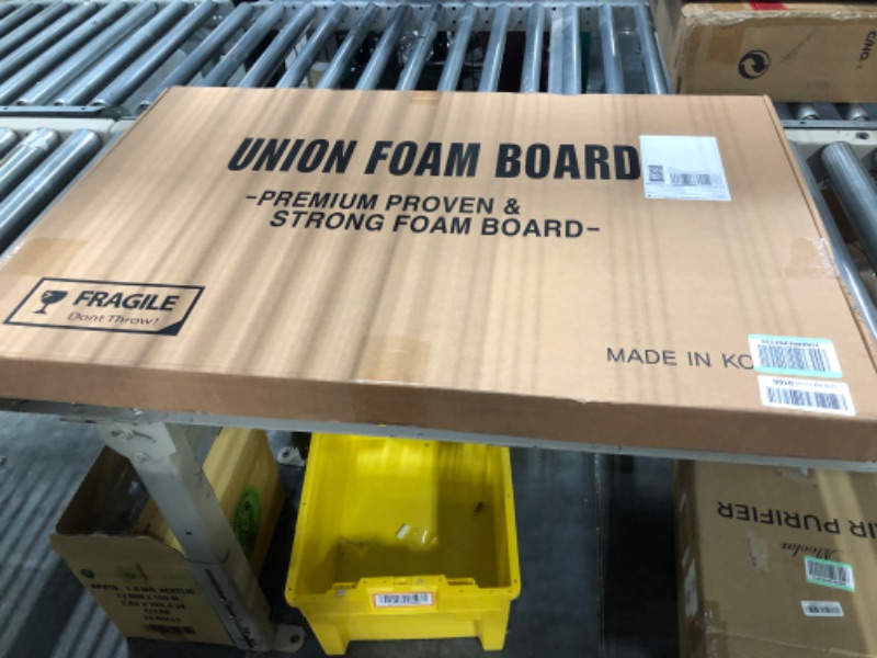 Photo 2 of Union Premium Black Foam Board 24 x 36 x3/16" 10-Pack : Matte Finish High-Density Professional Use, Perfect for Presentations, Signboards, Arts and Crafts, Framing, Display (Black, 24 x 36 x 3/16") Black 24 x 36 x 3/16"