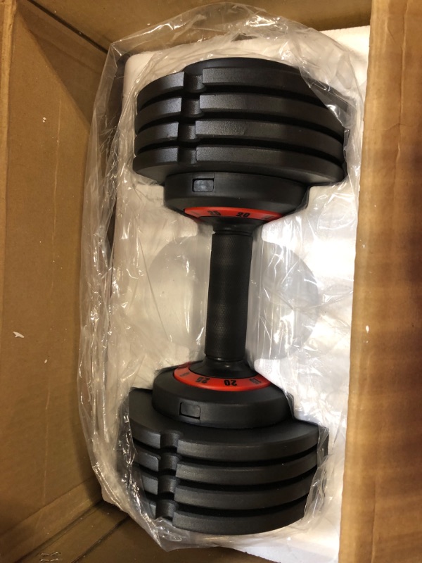 Photo 3 of Adjustable Dumbbells 25/55LB Single Dumbbell Weights, 5 in 1 Free Weights Dumbbell with Anti-Slip Metal Handle, Suitable for Home Gym Exercise Equipment 25LB-1pc