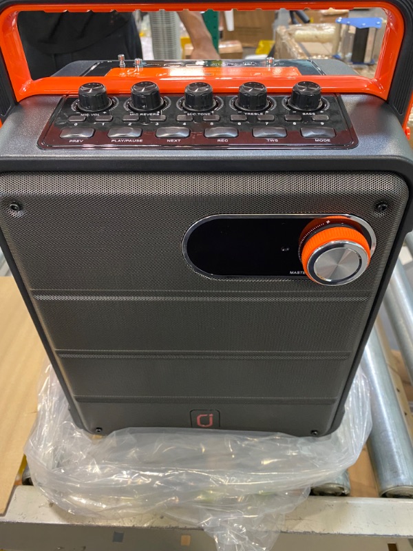 Photo 1 of JYX Portable Bluetooth Karaoke Machine, Microphone PA Speaker System with FM Radio, REC, TWS, Remote Control, Supports TF Card, USB, AUX in, for Home,Party, Event
