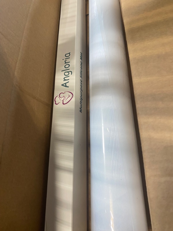 Photo 1 of 35.4x23.6'' Silicone Mats for Kitchen Counter, Extra Large Waterproof Non-slip Countertop Protector Mat, Heat Resistant Table Mat, Multipurpose Silicone Craft Mat, No Creases, Translucent.