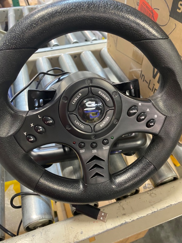 Photo 4 of Superdrive SV450 racing steering wheel with Pedals and Shifters Xbox Serie X / S, Switch, PS4, Xbox One, PS3, PC (programmable for all games)