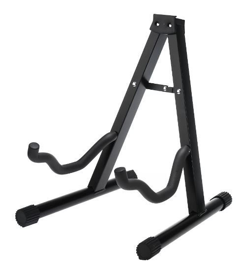 Photo 1 of Guitar Stand, Universal Folding A-Frame Guitar Stand with Padded Foam Fit for Acoustic Classical Electric Guitars Bass Ukulele