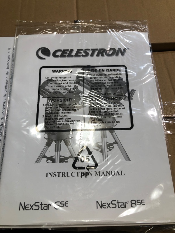 Photo 14 of Celestron - NexStar 8SE Telescope - Computerized Telescope for Beginners and Advanced Users - Fully-Automated GoTo Mount - SkyAlign Technology - 40,000+ Celestial Objects - 8-Inch Primary Mirror NexStar 8SE Computerized Telescope Telescope Only