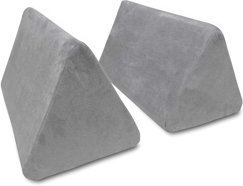 Photo 1 of 
Mod Blox 2 Triangle Wedge Pieces Add-On for Soft Furniture Playset Modular Microsuede Foam Play Couch for Creative Kids (Light Gray)
Color:Light Gray
