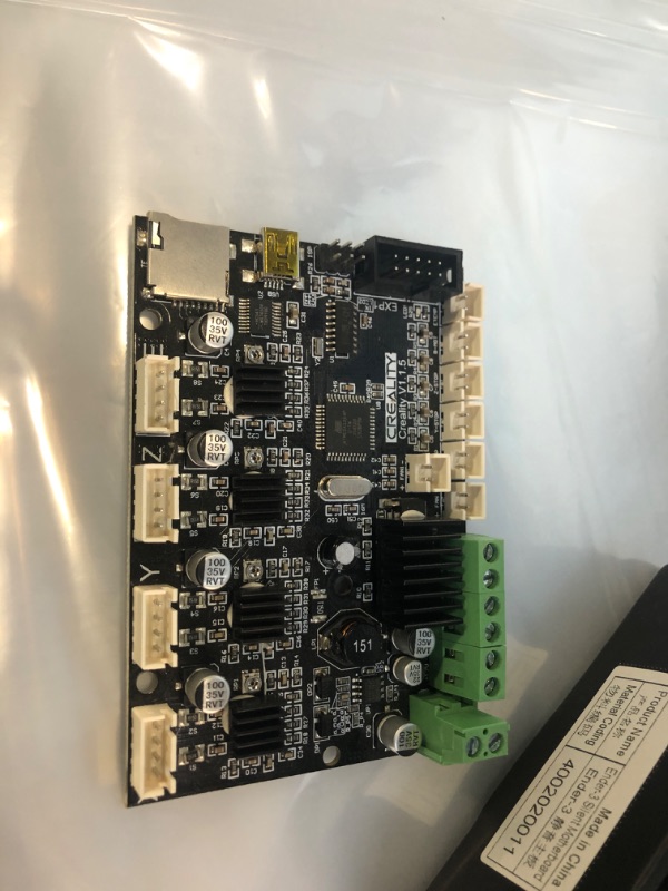 Photo 1 of Official Creality 3D Printer Upgraded Silent Board Motherboard V4.2.7 with TMC2225 Driver Marlin 2.0.1 for Ender 3/ Ender 3 V2/ Ender 3 Pro/Ender 3 Max/Ender 5
