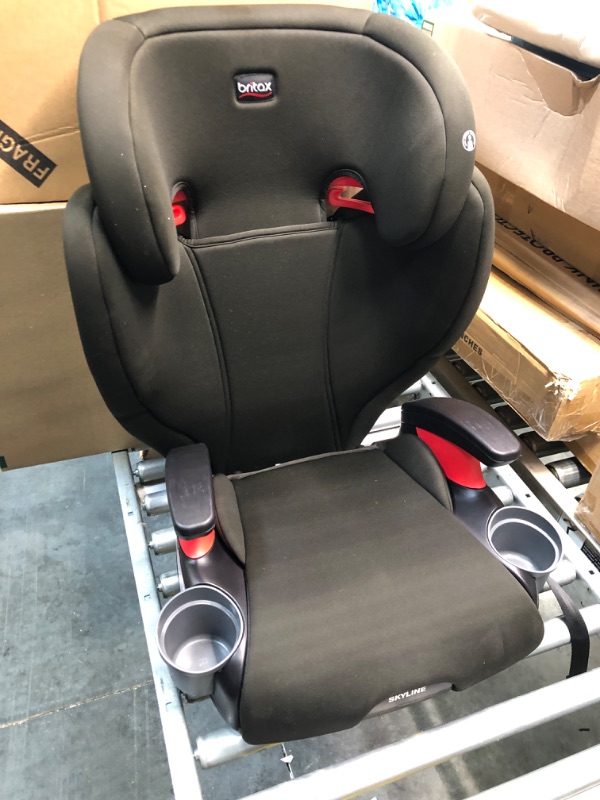 Photo 1 of Britax Skyline 2-Stage Belt-Positioning Booster Car Seat, Dusk - Highback and Backless Seat