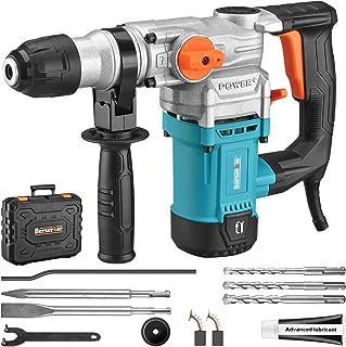 Photo 1 of Berserker 1-1/8" SDS-Plus Rotary Hammer Drill with Safety Clutch,9 Amp 3 Functions Corded Rotomartillo for Concrete - Including 3