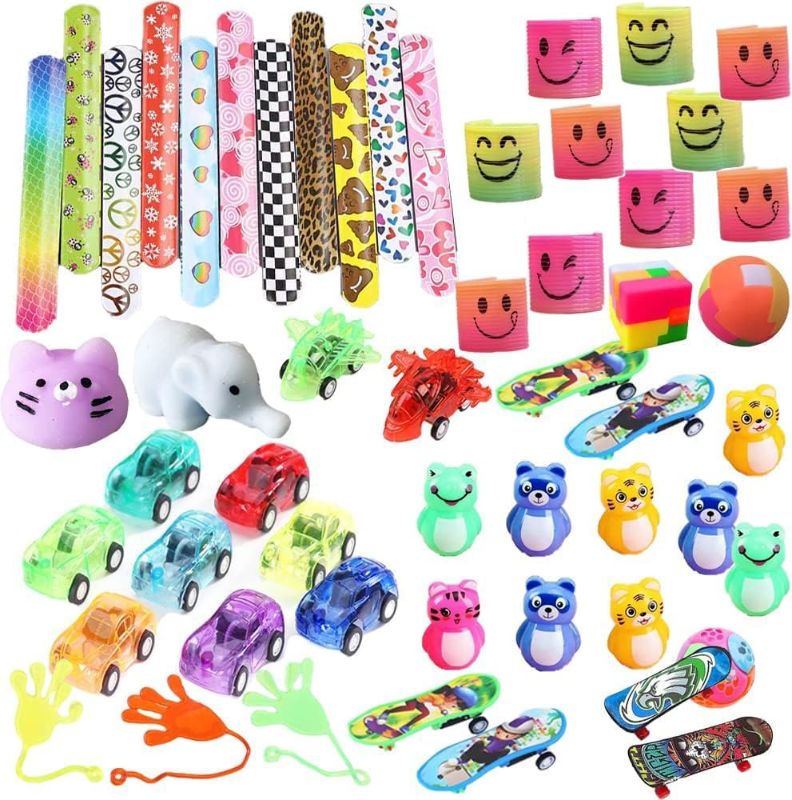 Photo 1 of 46PCS Party Favors for Kids 4-8?8-12 Toy Assortment Bundle for Classroom Rewards, Carnival Prizes, Birthday Party Bulk Toys, Pinata Filler, Goodie Bag Filler, Treasure Box for Boys and Girls