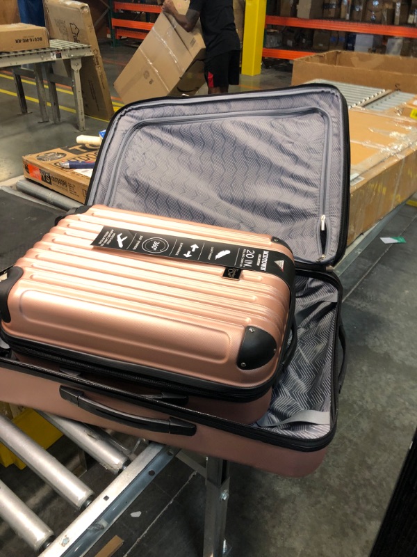 Photo 3 of 3 Luggage Sets Fashionable Suitcase Large Capacity Lugg