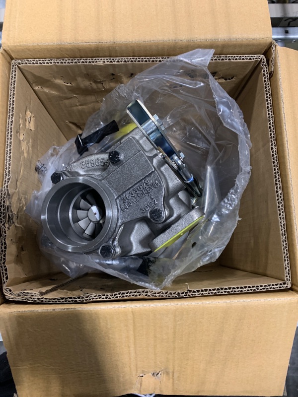 Photo 3 of BLACKHORSE-RACING Diesel Turbocharger HX35 HX35W Turbo Charger with Internal Wastegate Turbine Compatible with 1999 2000 2001 2002 Dodge Ram 2500 3500 5.9L Truck 6BT Cummins Engine (3592766)