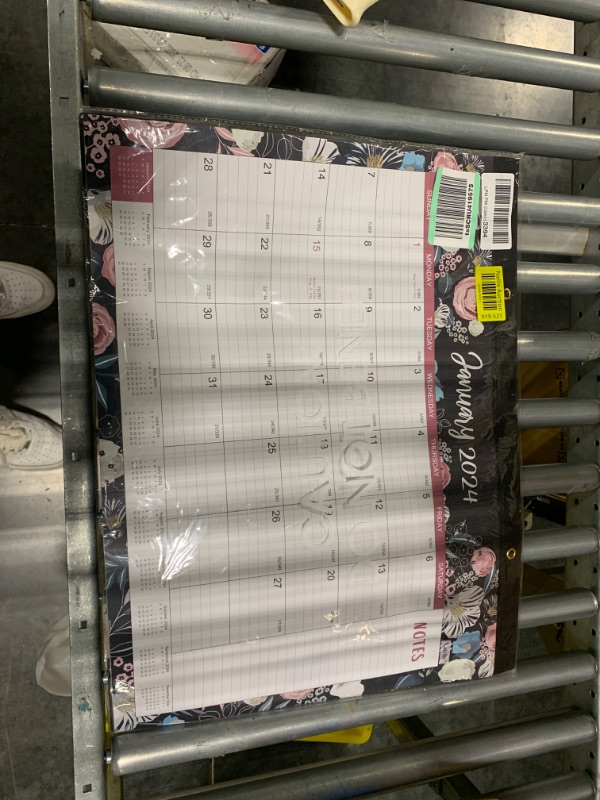 Photo 2 of Calendar 2023-2024 - 2023-2024 Wall Calendar, 18 Monthly Wall Calendar 2023-2024, July 2023 - December 2024, 15" x 11.5", Twin-Wire Binding + Hanging Hook + Thick Paper + Julian Dates - Floral