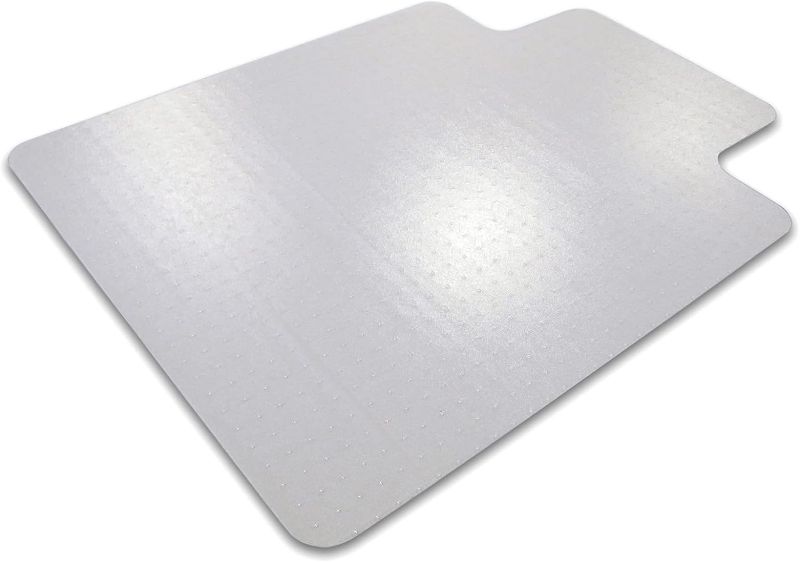 Photo 1 of Marvelux 36" x 48" Heavy Duty Polycarbonate Office Chair Mat with Lip for Carpets, 2 Pack, Clear Carpet Protector for Low, Standard and Medium Pile...
