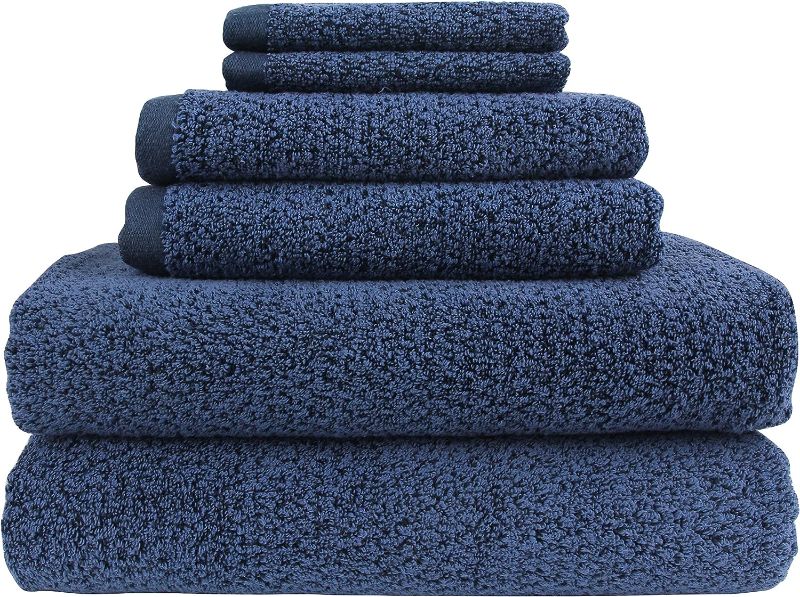 Photo 1 of 16 PIECE TOWEL SET BLUE