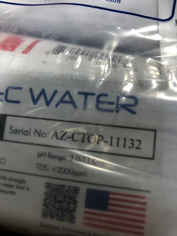 Photo 1 of APEC Water Systems RO-CTOP Portable Countertop Reverse Osmosis Water Filter System, Installation-Free, fits Most Standard Faucet Without Case