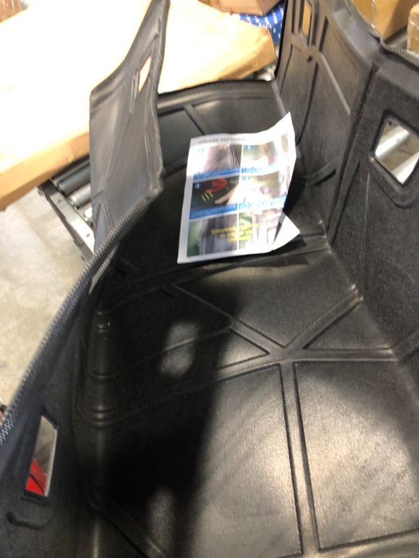 Photo 1 of Cartist Custom Fit for Cargo Liner 2018-2022 2023 Wrangler JL Unlimited 4-Door with Subwoofer 3D Trunk Floor Mat (Not for JK , Not for 2DOOR, Not for 4xE Models)