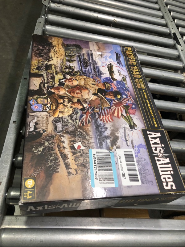 Photo 1 of Hasbro Gaming Avalon Hill Axis & Allies Pacific 1940 Second Edition WWII Strategy Board Game, with Extra Large Gameboard, Ages 12 and Up, 2-4 Players, English Version , Brown