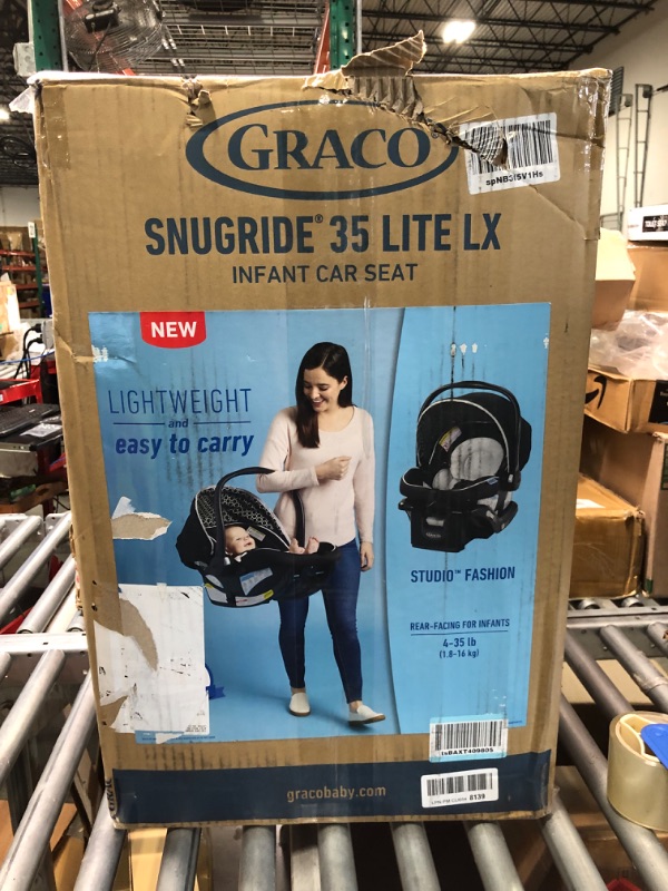 Photo 1 of Graco SnugRide 35 Lite LX Infant Car Seat (SnugRide, Studio)