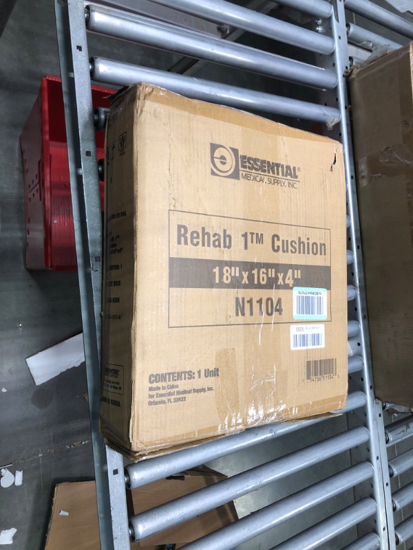 Photo 1 of Essential Medical Supply Rehab 1 Cushion with Higher Density for Additional Support, 18 Inch X 16 Inch X 4 Inch