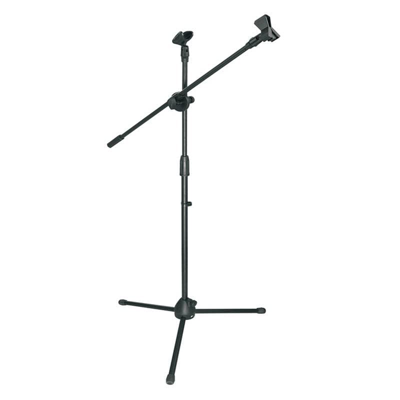 Photo 1 of 
Corslet Microphone Stand for Studio with Adjustable Height Heavy Duty Dual Mic Stand for Condenser Microphone 3 Leg Boom Tripod Mike Stand Mic Stand 