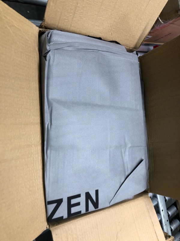 Photo 3 of SEAZEN 6 Layers Pickup Truck Car Cover Waterproof All Weather, Outdoor Car Covers for Automobiles, Hail UV Snow Wind Protection, Universal Full Car Cover?231" to 242"? PK-XL Fit Truck Length?231" To 242"? 6 layers