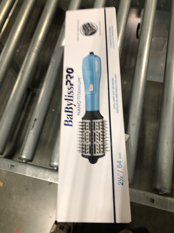 Photo 1 of BaBylissPRO Nano Titanium Hot Air Brush Oval - 2.5 Inch